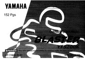 Yamaha Blaster YSF200K Owner's Manual