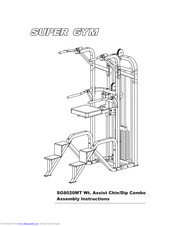 BM FITNESS SG8020MT Assembly Instructions Manual
