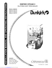 Dunkirk ESB3100 Installation Manual And Operating Instructions