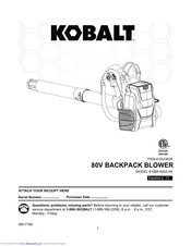 Kobalt KBB 600A-06 Manual