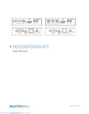 BluStream HEX100HDVGA-KIT User Manual