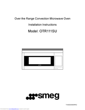 Smeg OTR111SU Installation Instructions Manual