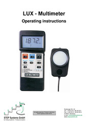 STEP Systems 32020 Operating Instructions Manual
