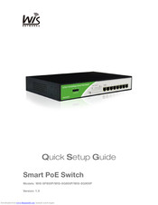 WIS NETWORKS WIS-SG900P Quick Setup Manual