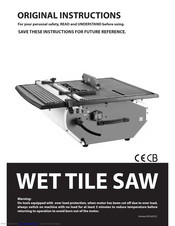 AGP 0.75KW115V Original Instructions Manual