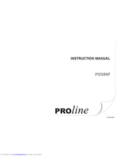 Proline PSO58F Instruction Manual