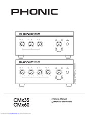 Phonic CMx60 User Manual