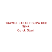 Huawei E1615 Quick Start Manual
