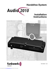 Funkwerk AUDIO 2010 Installation Instructions Manual