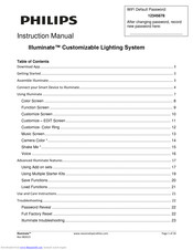 Philips Illuminate Instruction Manual