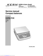 KERN FCE 15K5 Service Manual