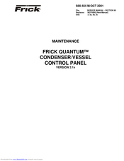Frick QUANTUM 2 Service Manual