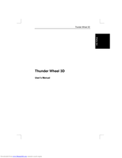 Trust Thunder Wheel 3D User Manual