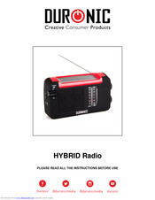 Duronic Hybrid Instruction Manual