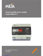 Mega MEg101.4 Manual