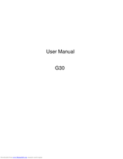 Haier G30 User Manual