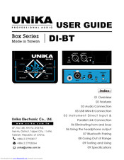 Unika DI-BT User Manual