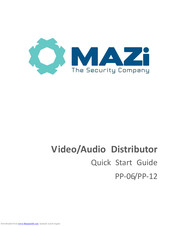 Mazi PP-06 Quick Start Manual