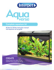 Interpet Aquaverse Aquarium 65L Instruction Manual