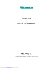 Hisense HM518 User Manual