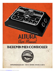 Zeppelin Design Labs Altura Theremin User Manual