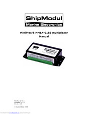 ShipModul MiniPlex-S Nmea-0183 Manual