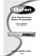 Gefen EXT-AVCONFS User Manual