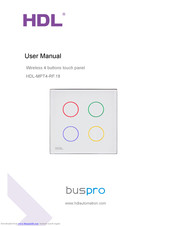 HDL HDL-MPT4-RF.18 User Manual