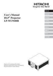 Hitachi LP-WU9100B User Manual