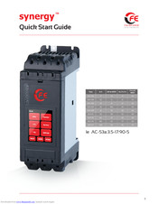 Fairford Synergy SGY-113 Quick Start Manual