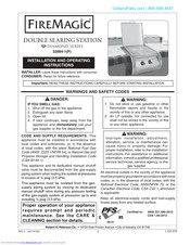FireMagic Diamond 32884-1P Installation And Operating Instruction