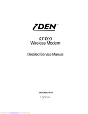 iDEN iO1000 Detailed Service Manual