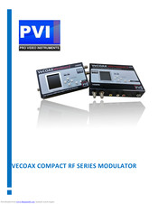 PVI Vecoax Compact RF Series Manual