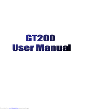 Sendum GT200 User Manual