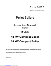 Sulzaima 24 kW Compact Boiler Instruction Manual