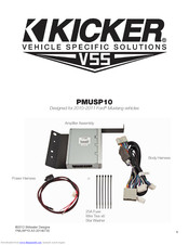 Kicker PMUSP10 User Manual
