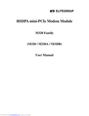 ECS M320A User Manual