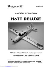 GRAUPNER HoTT Deluxe 9932.100 Assembly Instructions Manual