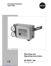 Samson 4765 Mounting And Operating Instructions