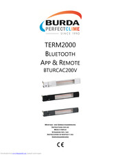 Burda BTURCAC200V Instructions For Use Manual