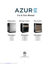 Azure A115WC-O Use & Care Manual
