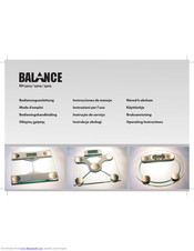 Balance KH 5505 Operating Instructions Manual