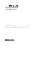 PROFILO HG1503T Instruction Manual