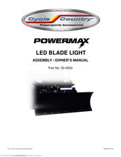 PowerMax 50-0550 Assembly And Owner's Manual