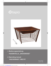 tepro ANCHORAGE Operating Manual