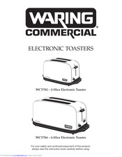 Waring WCT702 Instruction Book