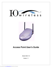 I-O Wireless AWS-110 User Manual