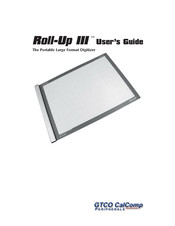 GTCO CalComp Roll-Up III User Manual
