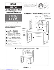 Okamura 865XTW Assembly And Instruction Manual