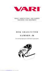 Vari Samson - 56 BK Manual